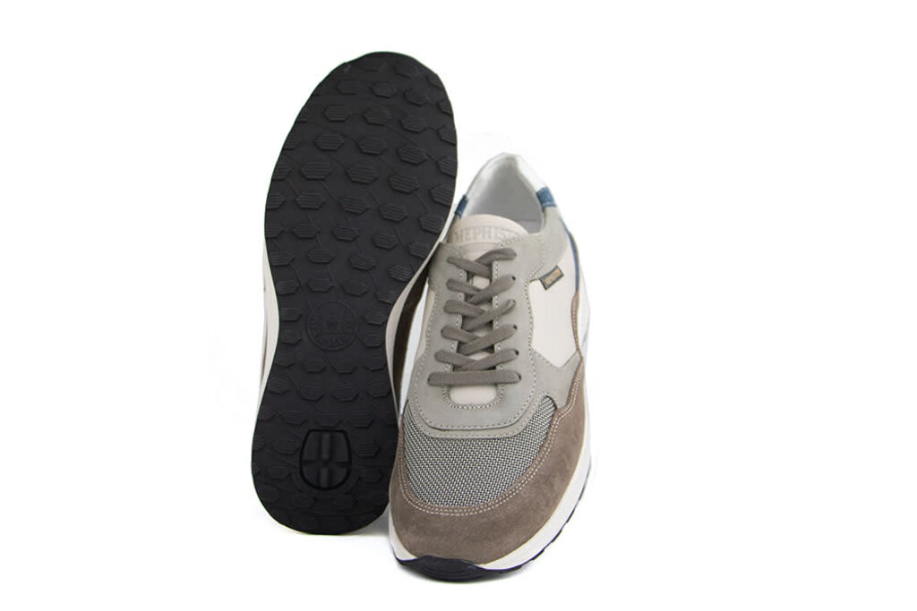 Mephisto Mephisto Sneaker Driss Warm Grey Blue Combi