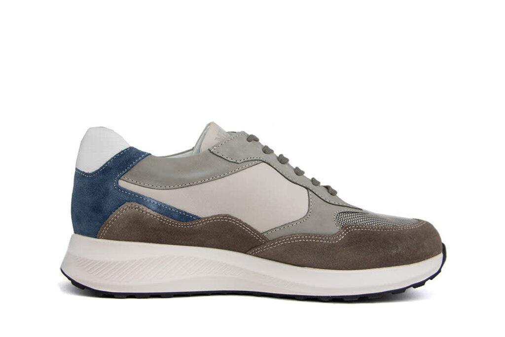 Mephisto Mephisto Sneaker Driss Warm Grey Blue Combi