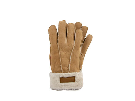 Warmbat Warmbat Glove Women Lammy Patchwork Stone Warmbat Warmbat Glove Women Lammy Patchwork Stone