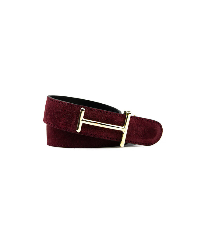 HAN Riem Liliana Burgundy Suede