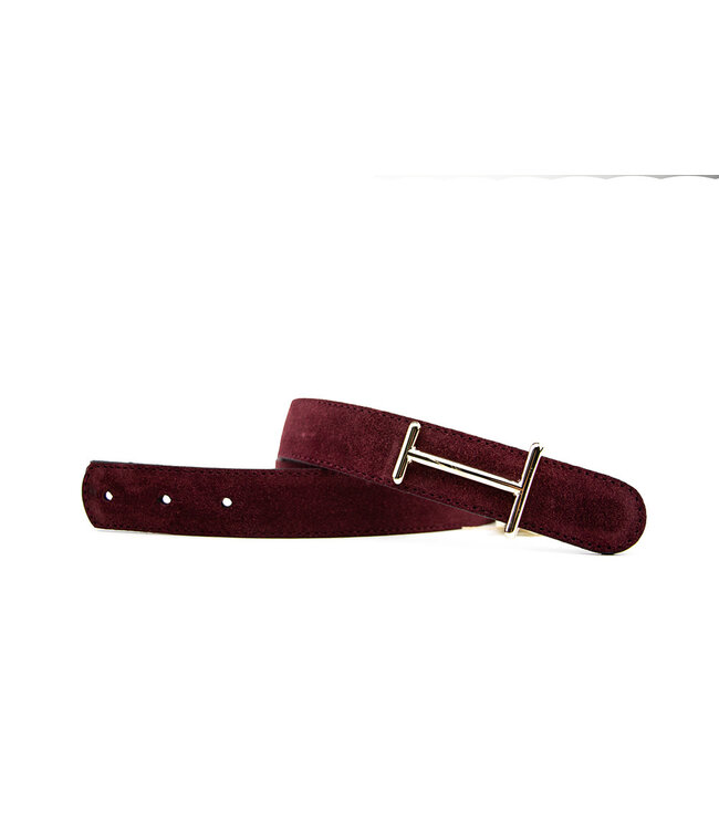 HAN Riem Liliana Burgundy Suede
