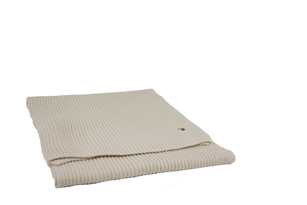 Tommy Hilfiger Tommy Hilfiger Cotton Scarf Classic Beige