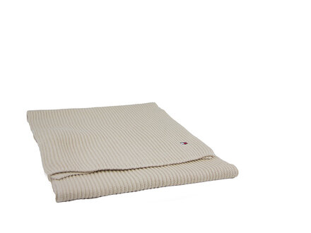 Tommy Hilfiger Tommy Hilfiger Cotton Scarf Classic Beige Tommy Hilfiger Tommy Hilfiger Cotton Scarf Classic Beige