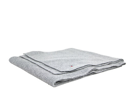 Tommy Hilfiger Tommy Hilfiger Cotton Scarf Mid Grey Tommy Hilfiger Tommy Hilfiger Cotton Scarf Mid Grey