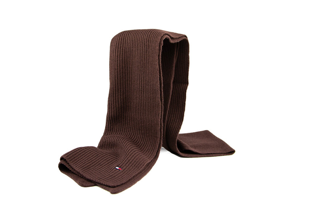 Tommy Hilfiger Tommy Hilfiger Cotton Scarf Rich Walnut