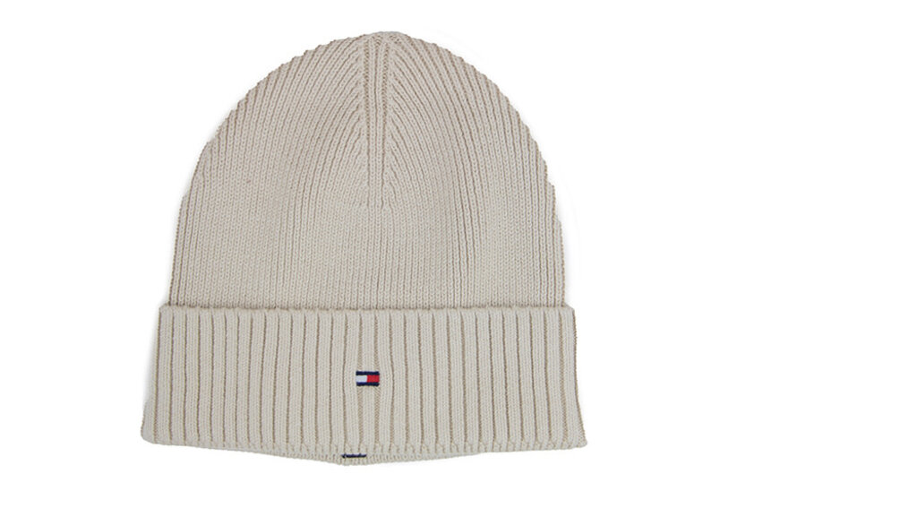 Tommy Hilfiger Tommy Hilfiger Cotton Beanie Classic Beige