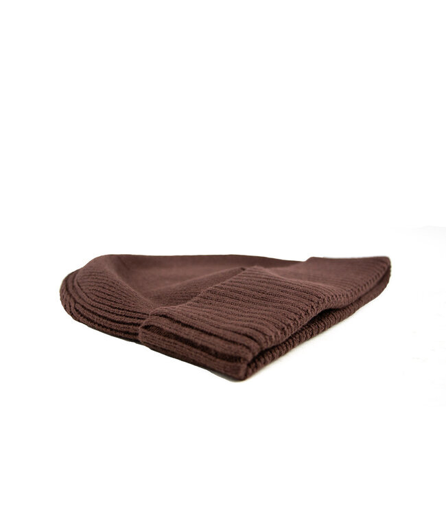 Tommy Hilfiger Cotton Beanie Rich Walnut