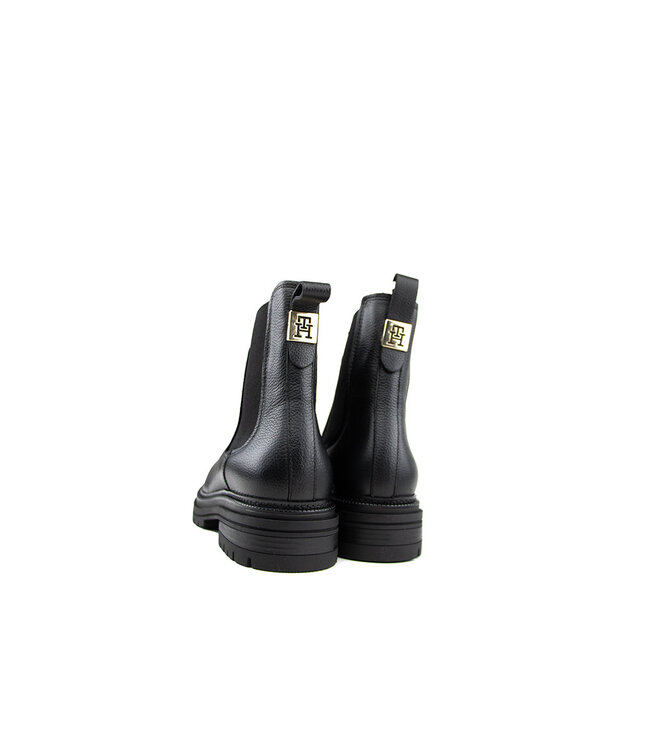 Tommy Hilfiger Plaque Pebble Chelsea Black