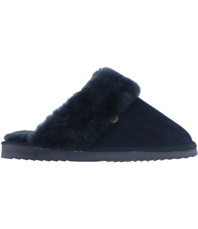 Warmbat Flurry Donkerblauw Suede