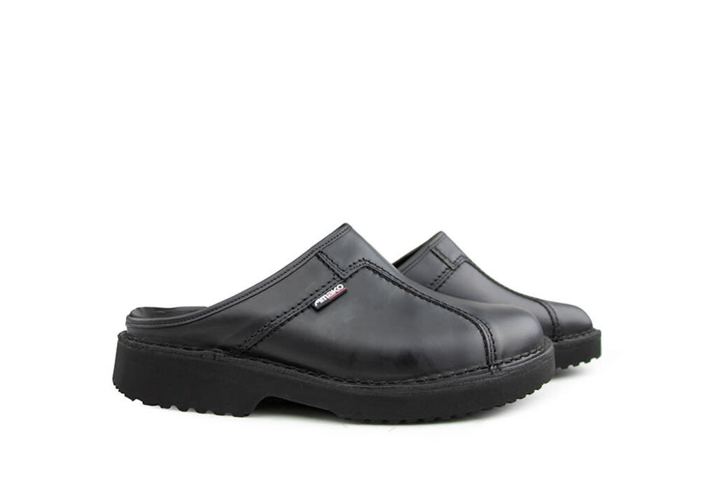 Amako Amako Muil Zwart Leer