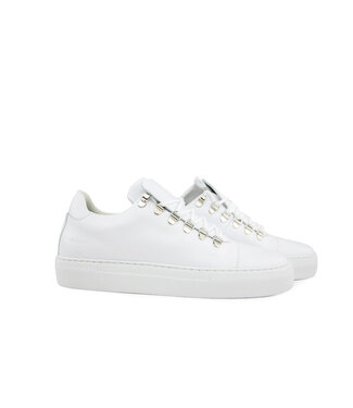 Nubikk Nubikk Jagger Classic White Leather Silver