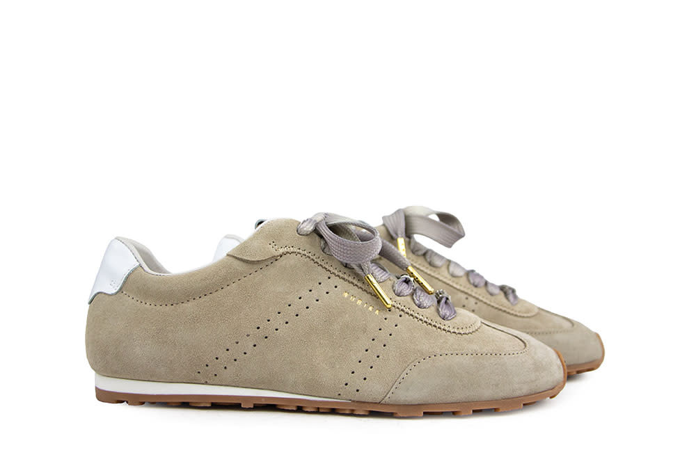 Nubikk Billy Lou Beige Suede I Low Worldwide Shipment Fees
