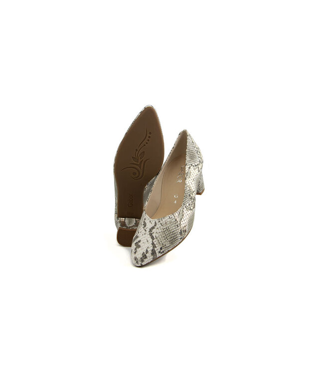 Gabor Pump Sage Snake Supreme