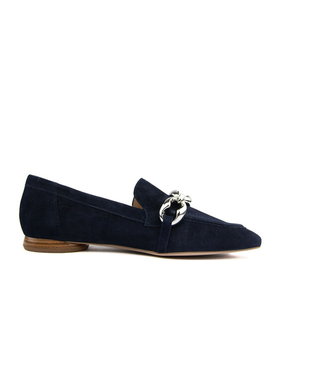 Högl Loafer Ketting Blue Suède