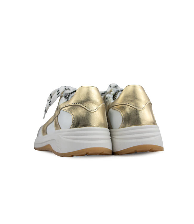 Giga Sneaker Stock Gold Nappa Beyaz