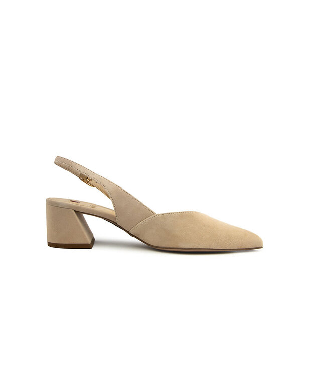 Högl Slingback Pump Sand Suède