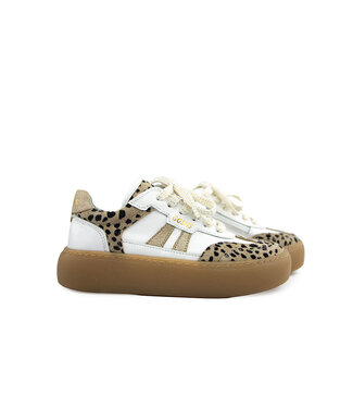 GIGA Giga Sneaker Leopard White Beyaz