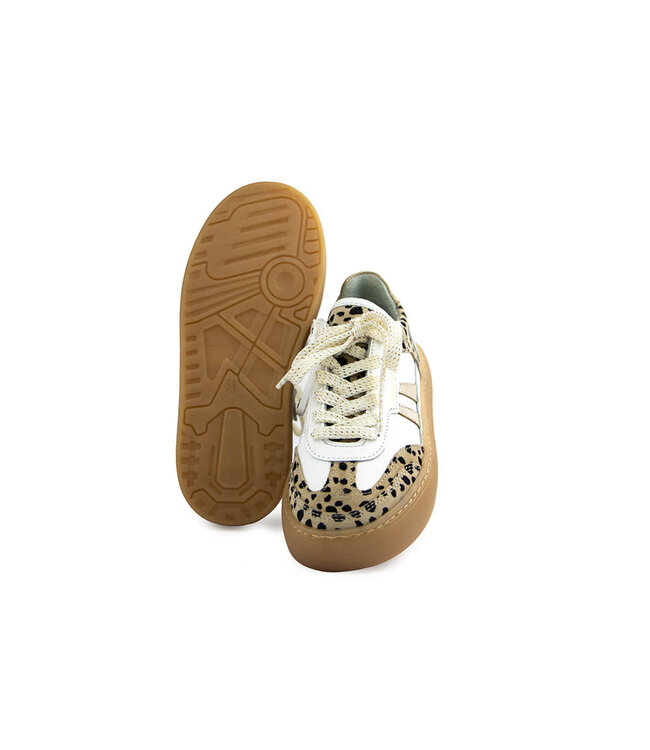 Giga Sneaker Leopard White Beyaz