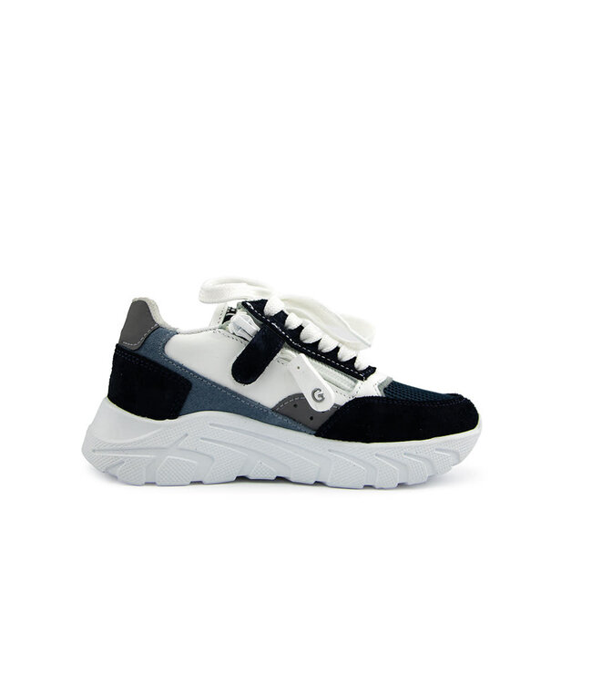 Giga Sneaker Acik Laci Navy White