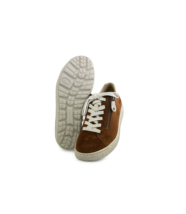 Hartjes Phil Shoe Cognac Beige Velour Nappa