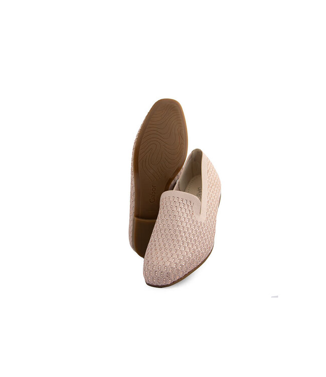 Gabor Loafer Rouge Glitter Stretch Nappa