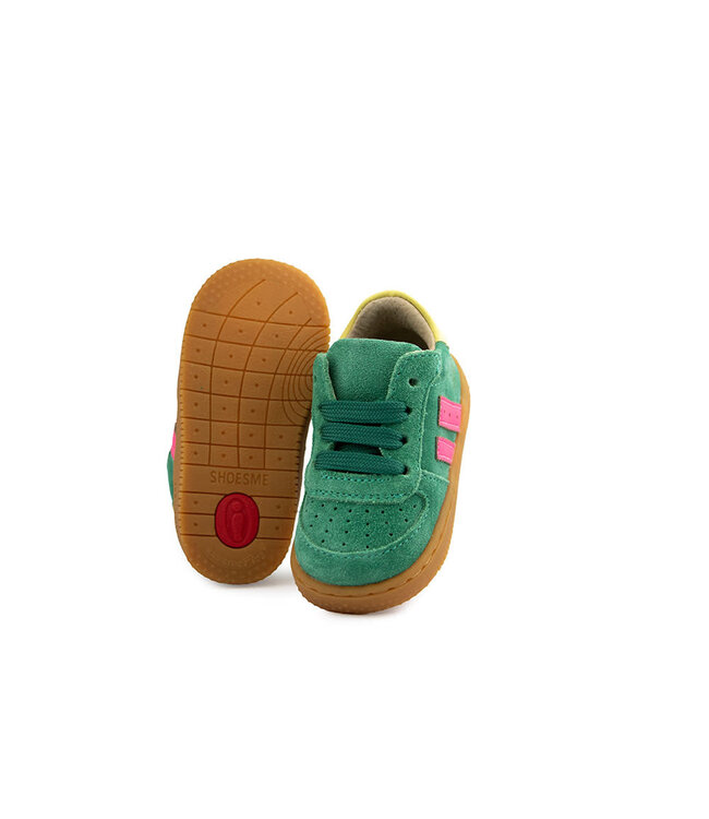Shoesme Babyproof Sneaker Green Pink