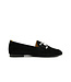 Gabor Loafer Bit Schwarz Altsilber Samtchevreau