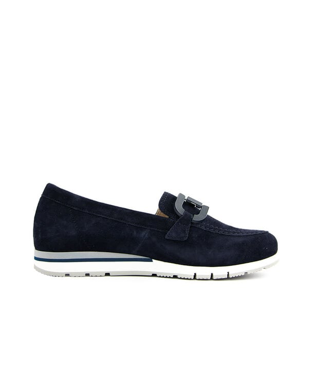 Gabor Loafer Bit Dark Blue Samtchevreau