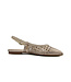 Gabor Slingback Puder Braid Metal