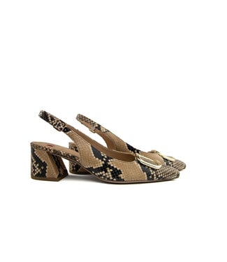 Högl Högl Slingback Pump Camel Snake