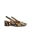 Högl Slingback Pump Camel Snake
