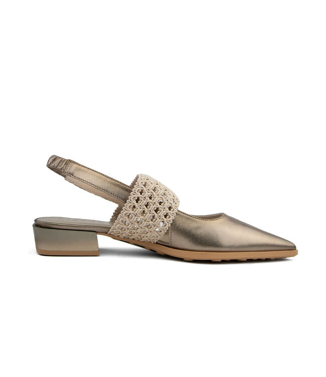 Hispanitas Slingback Turin Starmet Taupe