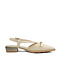 Hispanitas Slingback Turin Bolero Butter Platino