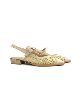 Hispanitas Hispanitas Slingback Turn Soho Butter Marrakech Panna