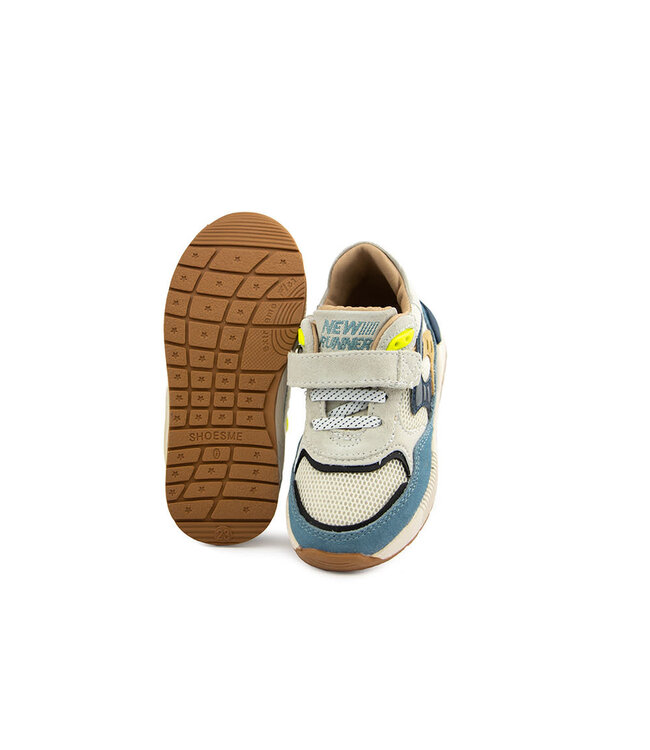 Shoesme Trainers Blue Beige