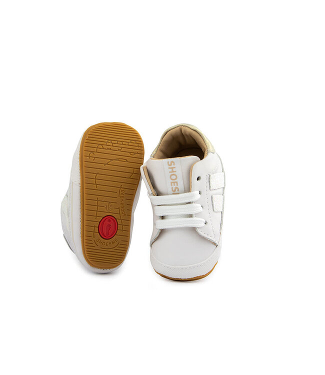 Shoesme Babyproof Sneaker White Gold