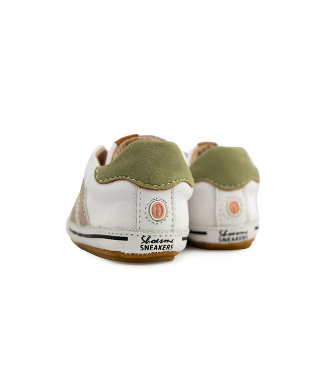 Shoesme Babyproof Sneaker White Taupe