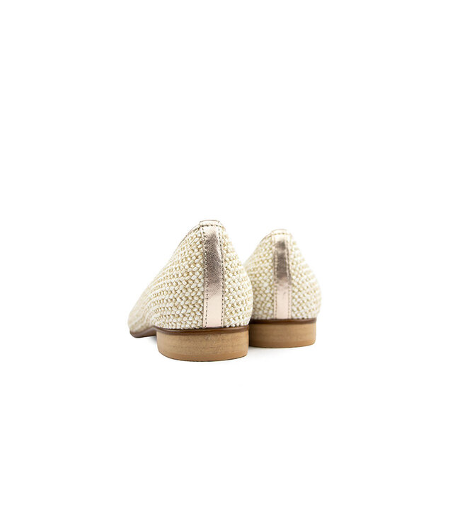 Gabor Ballerina Oak Puder Raffia Metallic