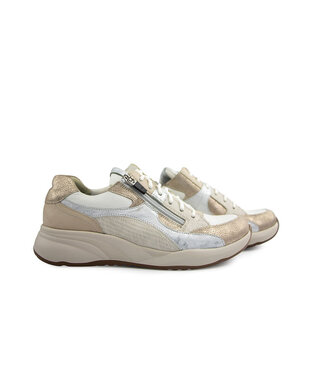 Durea Durea Sneaker Taupe Wit Zilver H