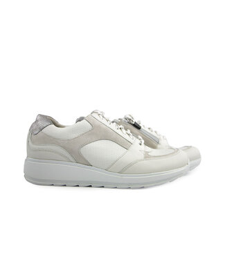 Durea Durea Sneaker Wit Offwhite Zilver H