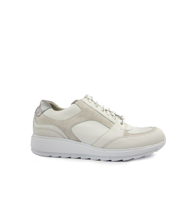 Durea Sneaker Wit Offwhite Zilver
