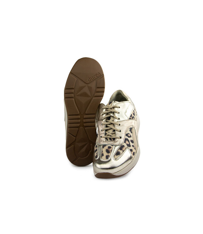 Durea Sneaker Platino Leopard Taupe