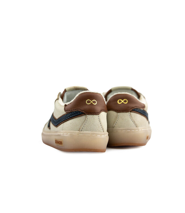 Pinocchio Sneaker Beige Cognac Combi
