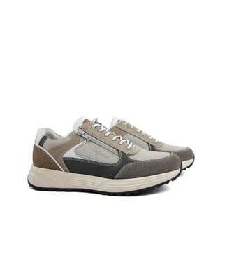 Australian Australian Sneaker Hawker Grey  Beige White