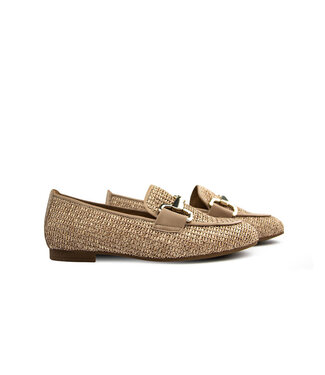 Gabor Gabor Loafer Sand Steppa Raffia