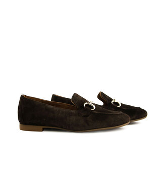 Paul Green Paul Green Loafer Bit Braun Moro Samtziege