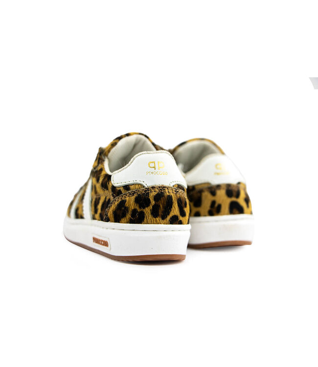 Pinocchio Sneaker Naturel Leopard Print