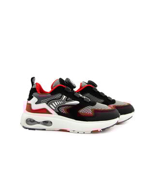 Red-Rag Red Rag Sneaker Red Combi