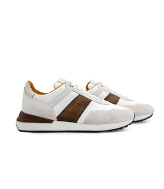 Magnanni Magnanni Sneaker White Crosta Bolty Leno