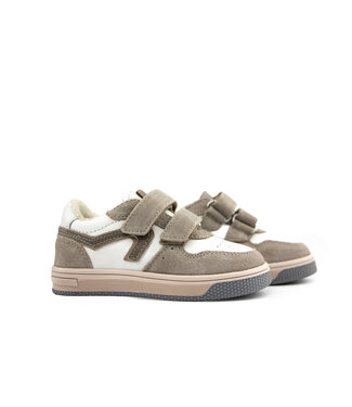 Pinocchio Pinocchio Klittenband Sneaker Taupe Combi